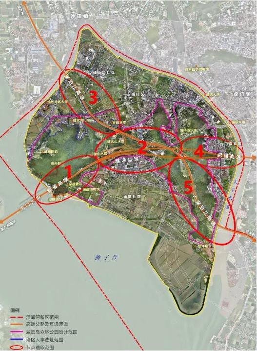 東莞市濱海灣新區威遠島高速公路門(mén)戶(hù)景觀(guān)向全球征集設計方案