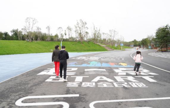 北京冬奧公園成新打卡地 永定河左岸區域已開(kāi)放