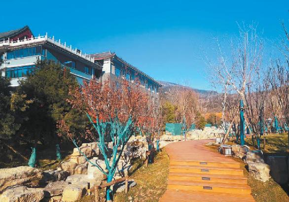北京八大處公園門(mén)區景觀(guān)全新亮相