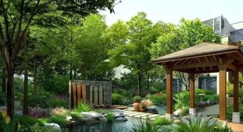 襄陽(yáng)園林設計公司分享園林植物景觀(guān)空間的構景手法